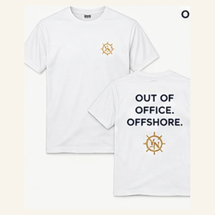 Premium Out of Office Tee concept